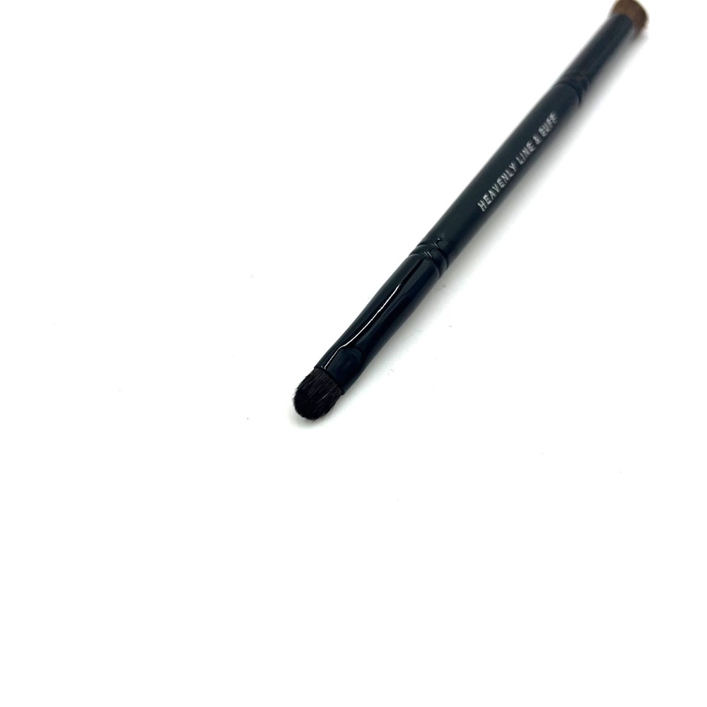 Bare Minerals Heavenly Double Ended Line &‎ Buff Eye Brush Black Handle 6in - Picture 3 of 4